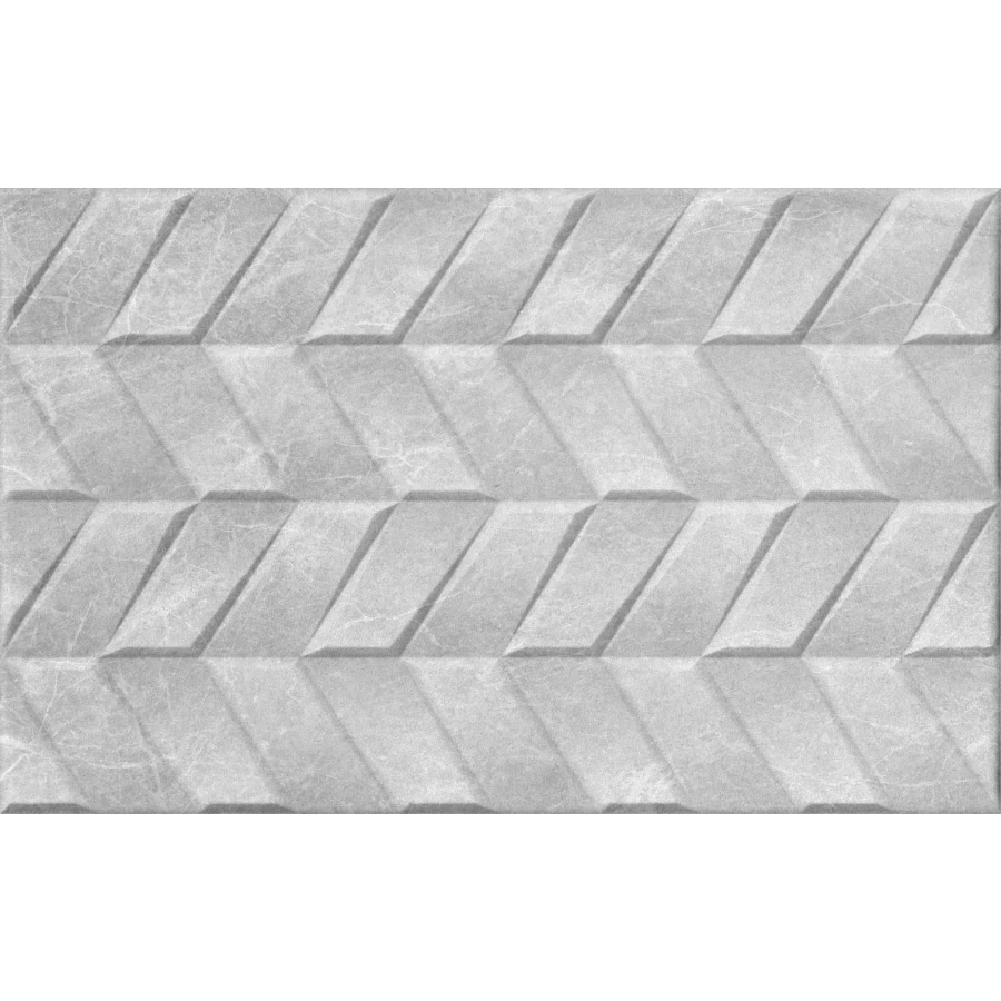 Плитка настенная Gracia Ceramica Нова низ 04 матовая серая 010100001574 40х25 см