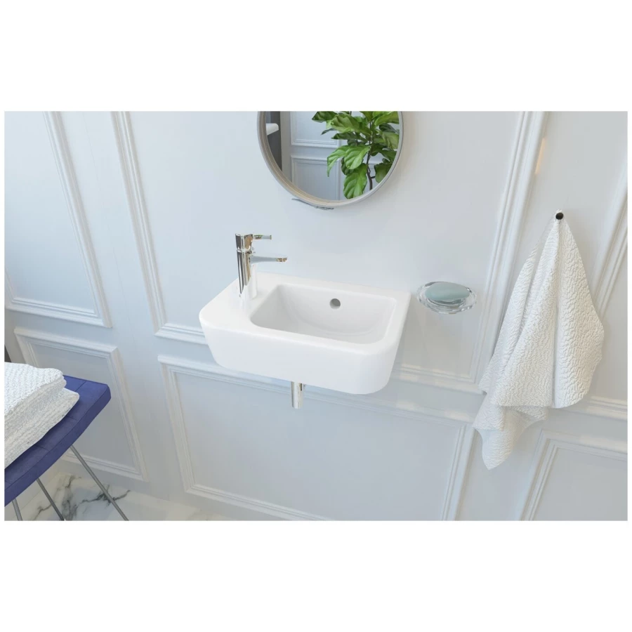 Подвесная раковина для туалета Lavinia Boho One 33310001L белый