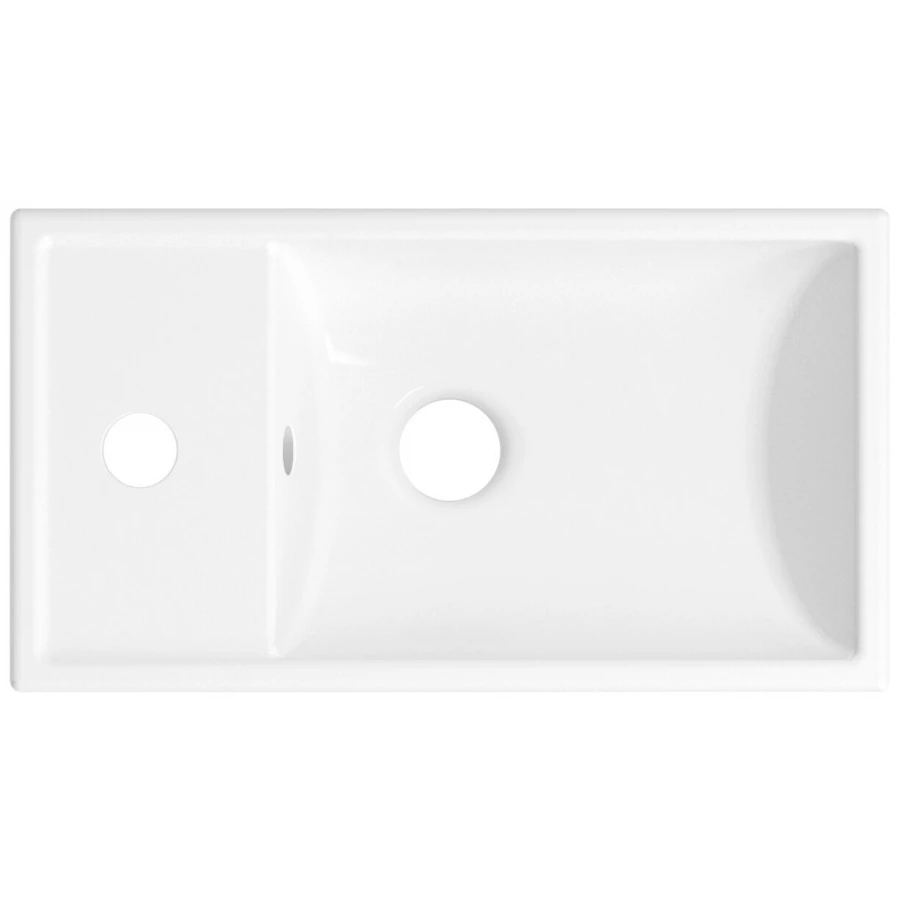 Подвесная/накладная раковина Wellsee WC Area 151802000 белый