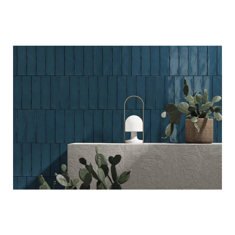 Плитка настенная Harmony Peronda Poitiers Azure глянцевая морская волна 5033521571 30х7,5 см