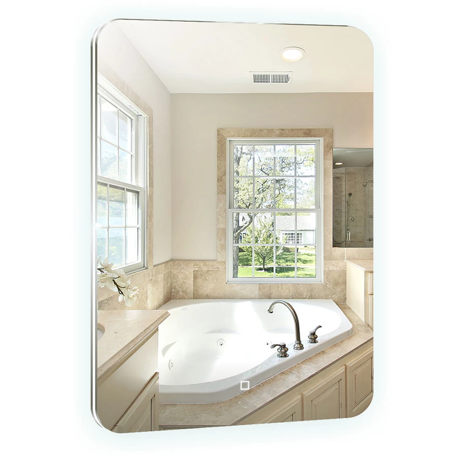 Зеркало Azario Паллада c подсветкой и диммером сенсорный выключатель ФР-1538 55x80 см