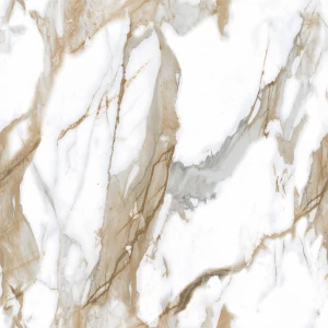 Керамогранит Ceradim Calacatta Fairy Gold бежевый Полированный 60х60 см