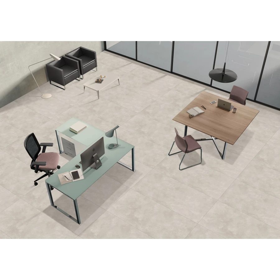 Керамогранит lamore Ceramic Matt 60х120 Urbantek Sand матовый серо-бежевый 60/120-065 120х60 см