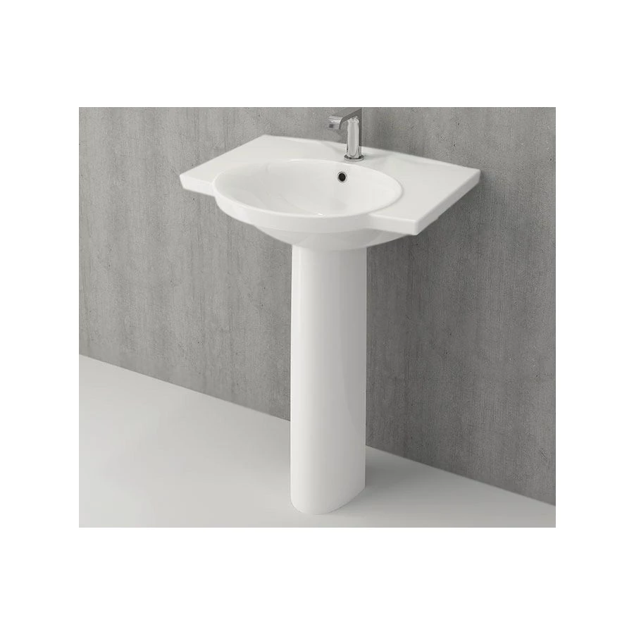 Пьедестал Bocchi Vento Verona белый 1044-001-0320 18 см