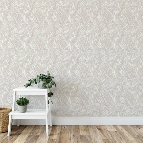 Обои виниловые Palitra Home Tilia HomeColor бежевые HC31187-18 1,06х10,05 м