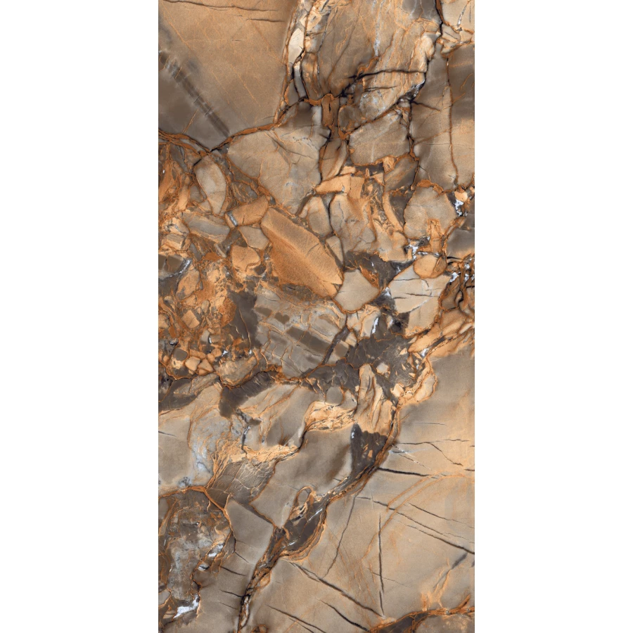 Керамогранит Maimoon Ceramica HG Glossy Aristo sepia 120х60 см