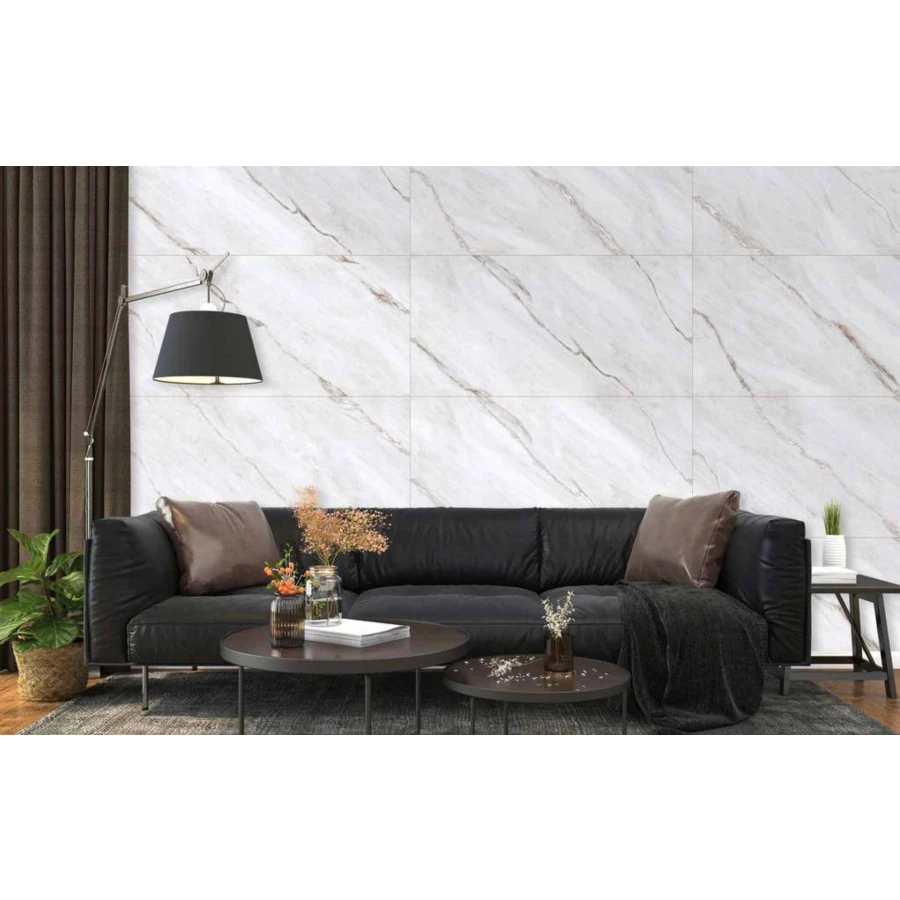 Керамогранит Belleza Rock Endless Onice White Endless Carving светло-серый 45468 120х60 см