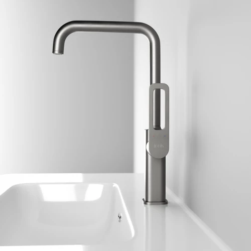 Смеситель для кухни графит Iddis Slide SLIGM00i05 графит