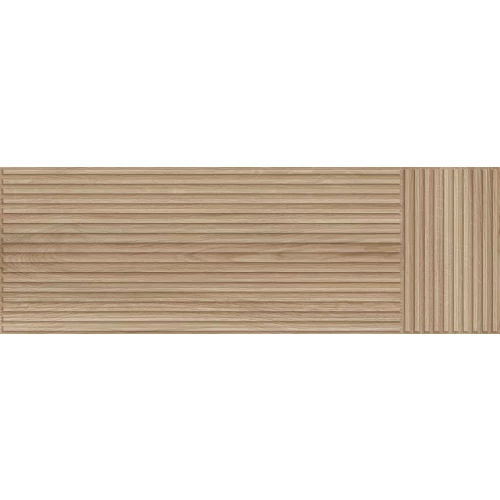 Плитка Saloni Venatto Metric Oak матовая коричневая 90x30 см