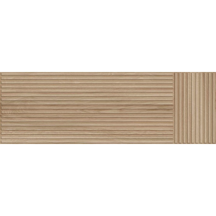 Плитка Saloni Venatto Metric Oak матовая коричневая 90x30 см
