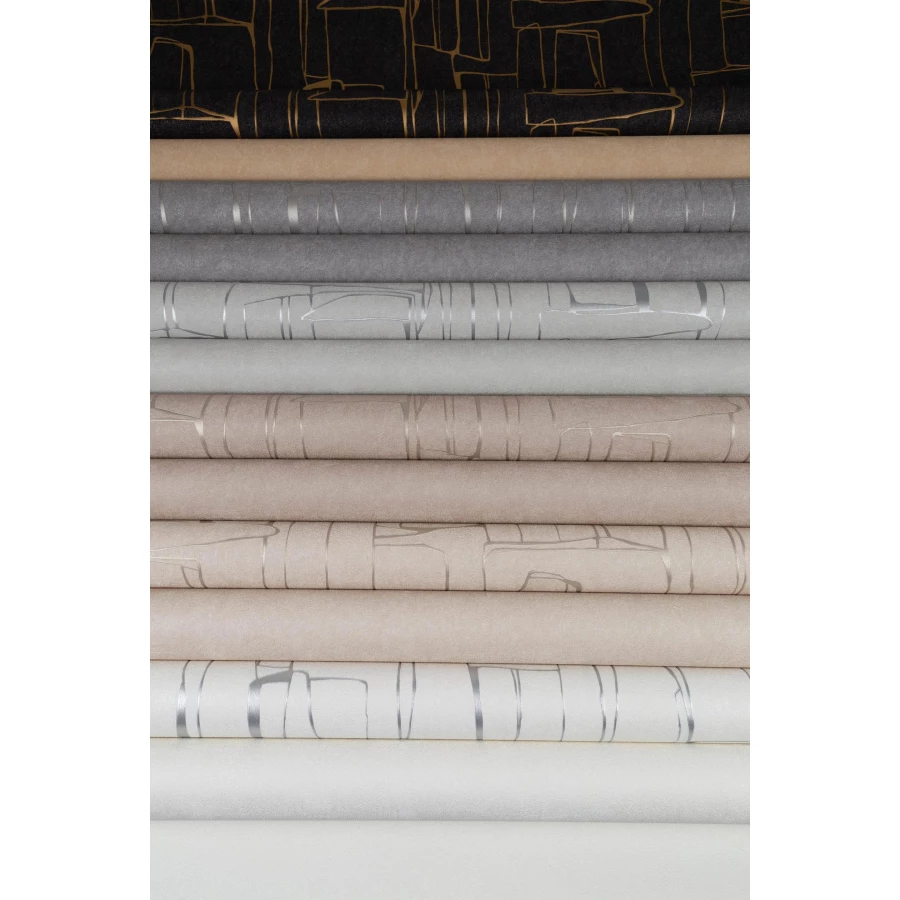 Обои флизелиновые VOG Collection П Essen серые VV72232-44 1,06х10,05 м