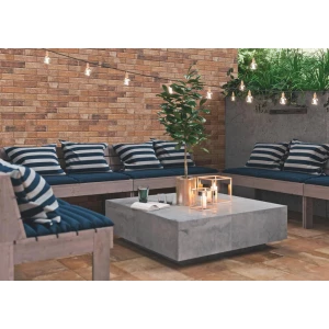 Капинос Ceramika Paradyz Scandiano Rosso Kapinos Stopnica Prosta матовый коричневый 32,8х29,5 см