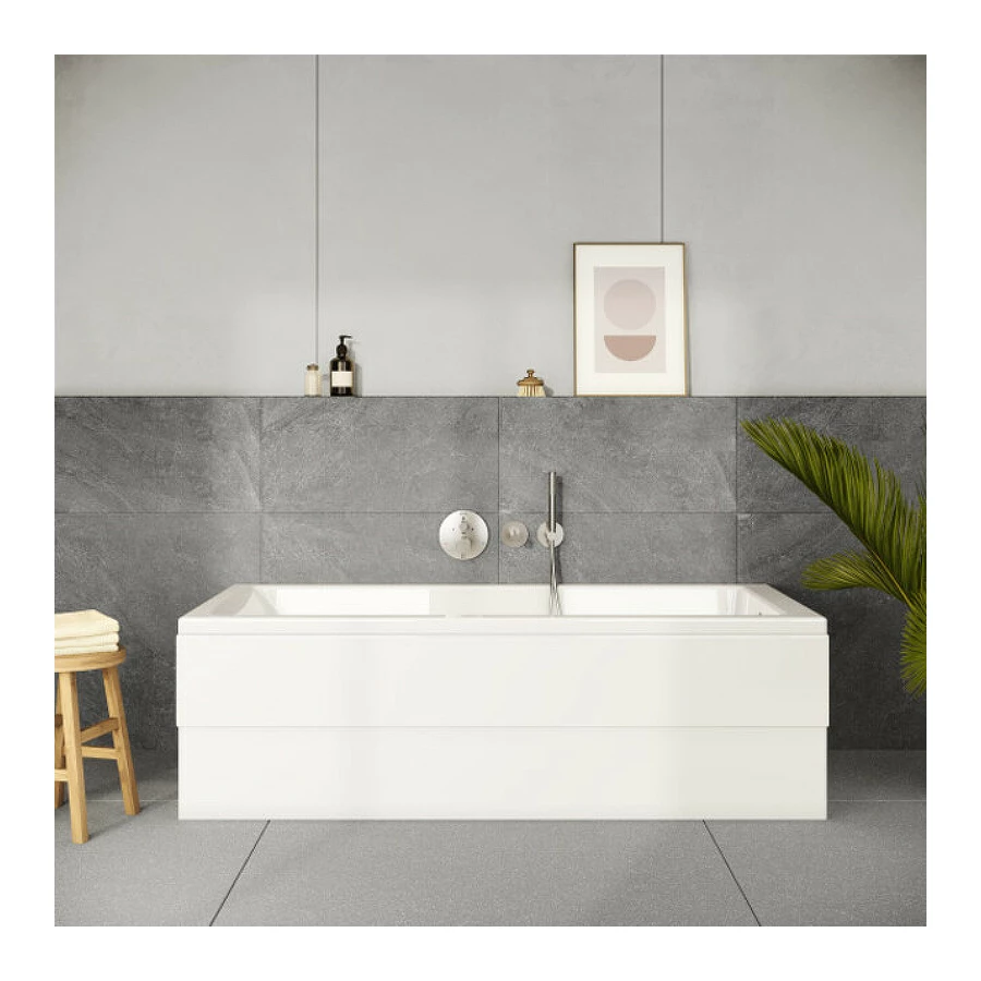 Ванна Vitra Neon слив на торце 55840001000 180х80 см