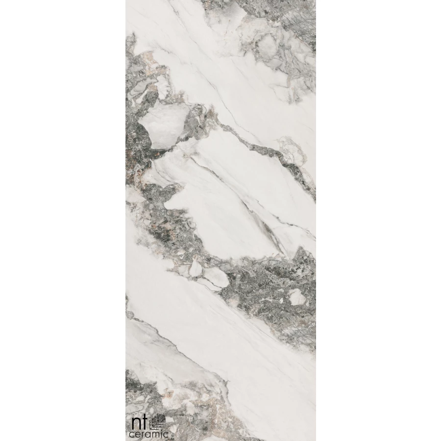 Керамогранит NT Ceramic Atlas Home Bianco Struttura Структурный NTT3502M 270х120 см