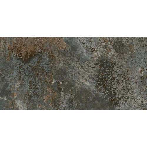 Керамогранит Staro Metal Crystal Green Matt матовый зеленый 120х60 см