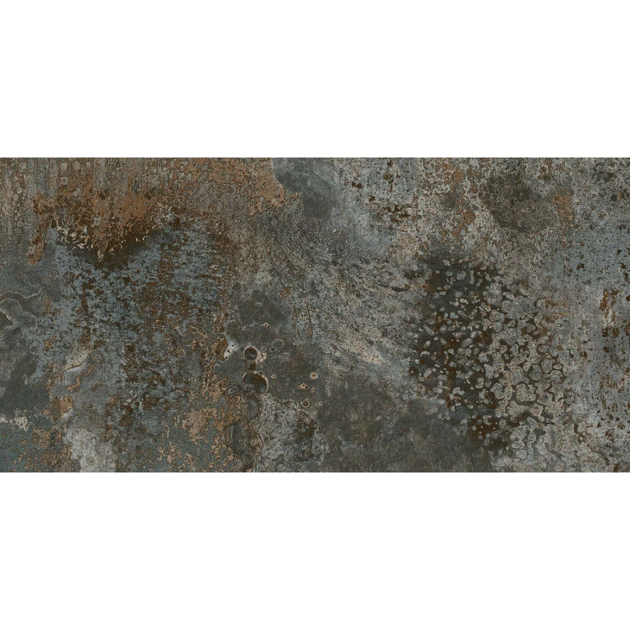 Керамогранит Staro Metal Crystal Green Matt матовый зеленый 120х60 см