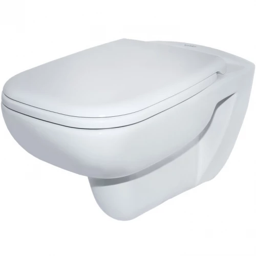 Унитаз подвесной Duravit D-Code Rimless с крышкой SoftClose 45700900A1