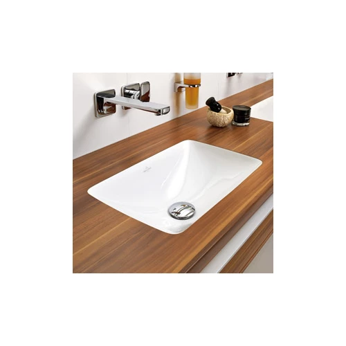 Раковина Villeroy&Boch Loop&Friends встраиваемая с переливом не шлиф Альпийский белый 61630001 54х34 см