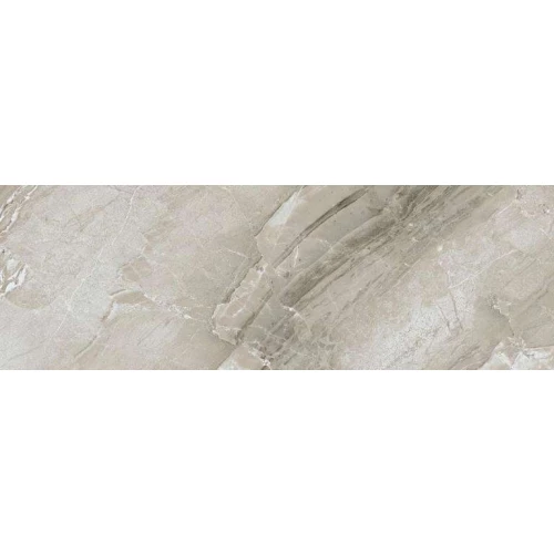 Плитка настенная Eurotile Ceramica Eclipse gray глянцевая серая 626 ECP3GY 89,5х29,5 см