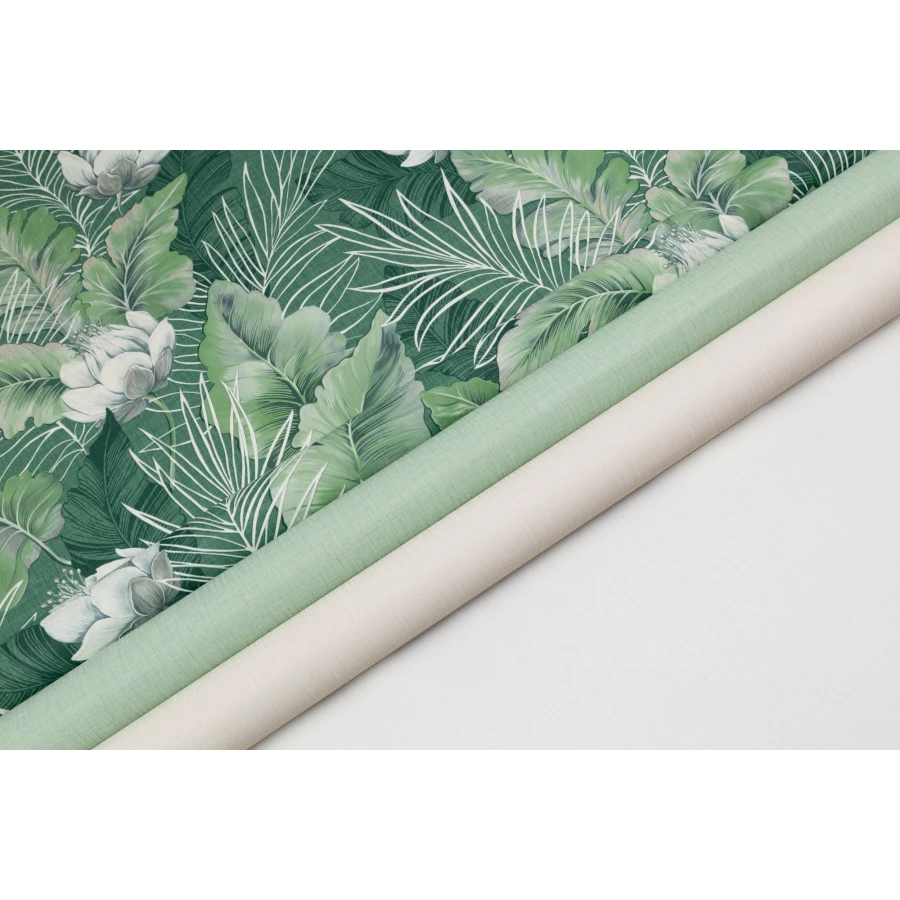 Обои флизелиновые Palitra Home Exotica HomeColor зеленые HC72241-77 1,06х10,05 с