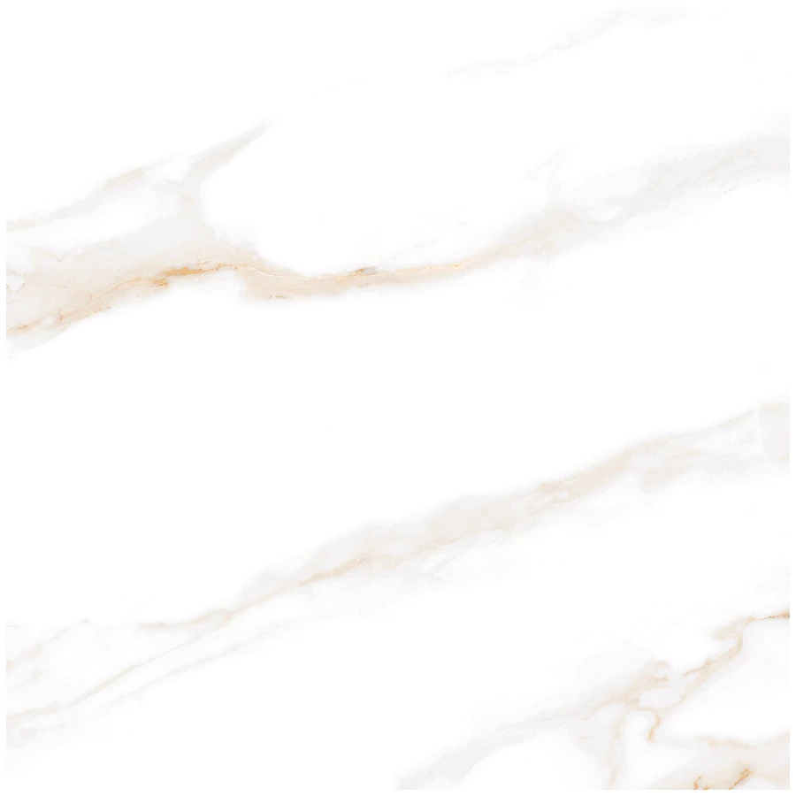 Керамогранит Ceradim Calacatta Regal Gold Полированный белый 60х60 см