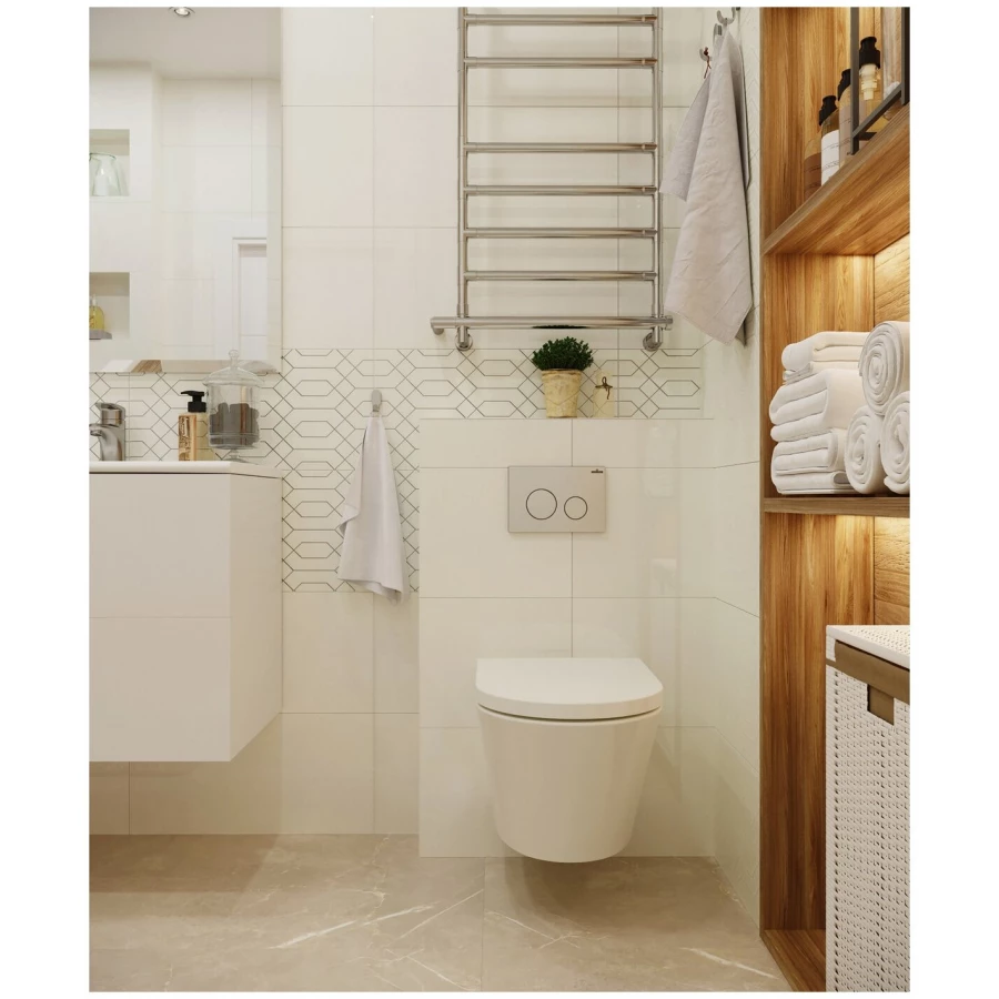 Унитаз Lavinia Boho Relfix Biore Rimless 77050186 (комплект 6 в 1)