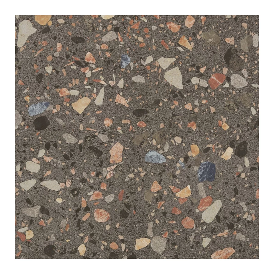 Керамогранит STiles ceramic Azzo black черный 60x60 см