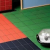 Плитка настенная Mutina Дин Дарк Блуе Матт / Din Dark Blue Matt матовая синяя KGDM25 15х7,4 см