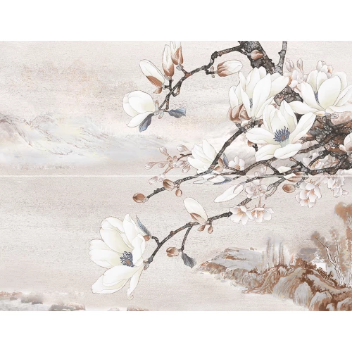 Панно InterCerama Dolorian серый (компл. из 2-х шт.) 46*60 см