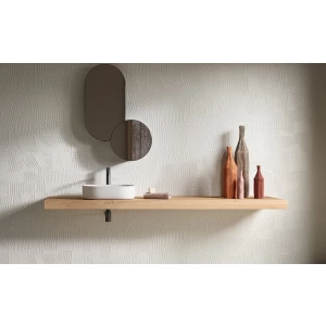 Плитка настенная Piemme Ceramiche Homey Paper Clay Neve матовая белая 06074 120х60 см