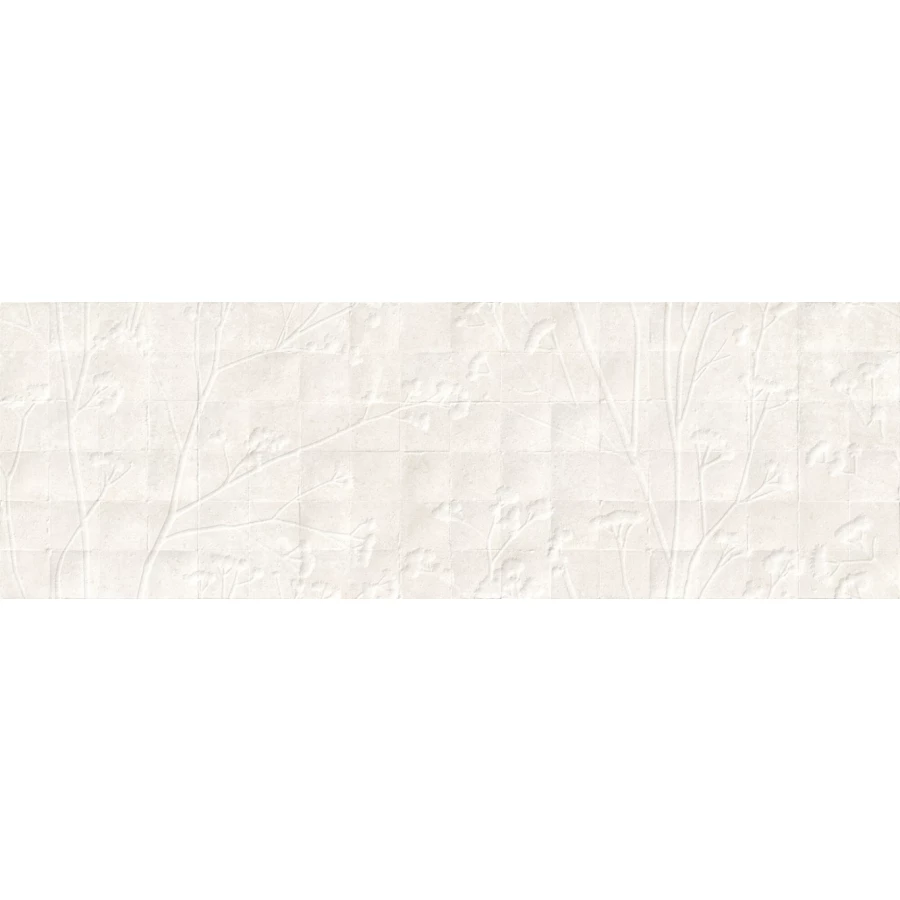 Плитка настенная Peronda Charme Wall Charme Bone Fleur R матовая белая 5087840655 100х33,3 см