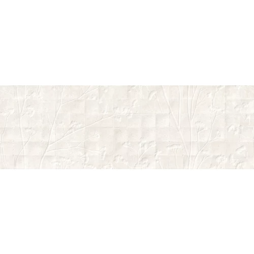 Плитка настенная Peronda Charme Wall Charme Bone Fleur R матовая белая 5087840655 100х33,3 см