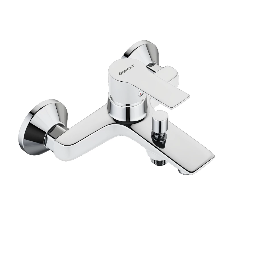 Смеситель для ванны и душа Damixa Origin Elegance белый 841000000