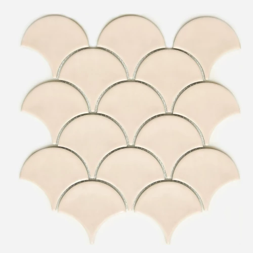 Мозаика Orro Mosaic Керамик Розовый Пион глянцевая розовая 27,3х25,9 см