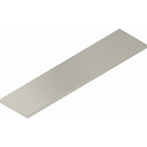 Ступень угловая левая из керамогранита Italon Форум Слим Сильвер матовая серая 620070003153 120х33 см