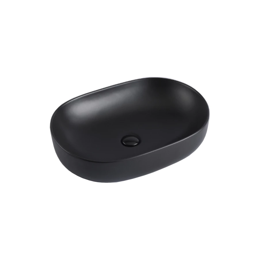 Раковина Azario накладная матовая тёмно-серая AZ-2196MDH 60х41.5х13.5 см