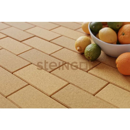 Тротуарная плитка Steingot Брусчатка Желтая (верхний прокрас, минифаска) 20*10*4 см