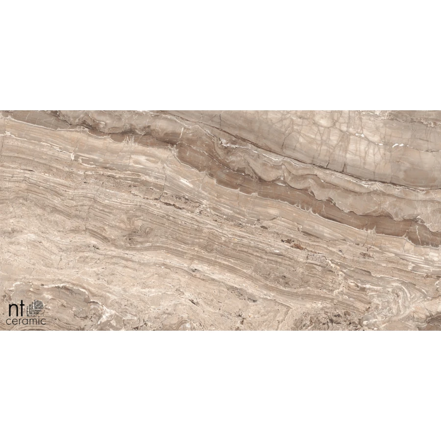 Керамогранит NT Ceramic Gravel Equador Полированный NTT99522P 120х60 см