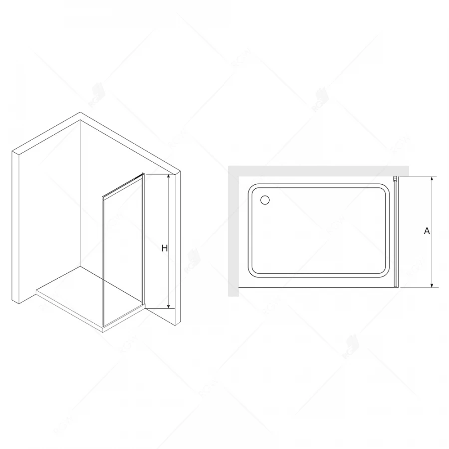 Боковая панель RGW Z-22B 34222209-14 900 прозрачное
