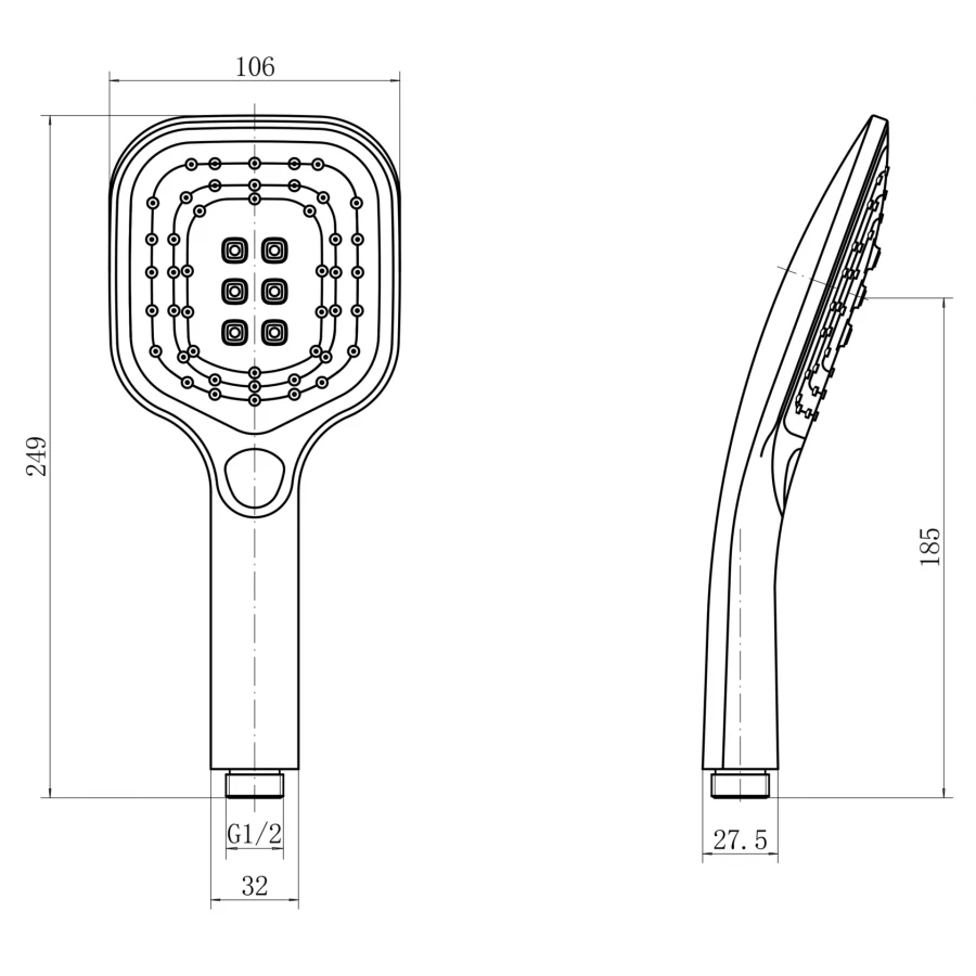 Лейка для душа Fashun A17-7