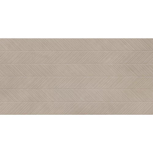 Керамогранит LCM Невел Зип серо-коричневый / Nevel Taupe Zip матовый карвинг 60120NEV12M 120х60 см