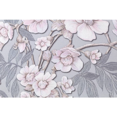 Обои флизелиновые Palitra Prestige Japandi Mural PrestigeColor серые PC72090-45 1,06х10,05 м