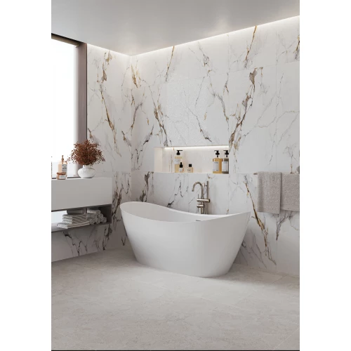 Керамогранит Staro Silk Palermo Sugar матовый белый 29179124 120х60 см