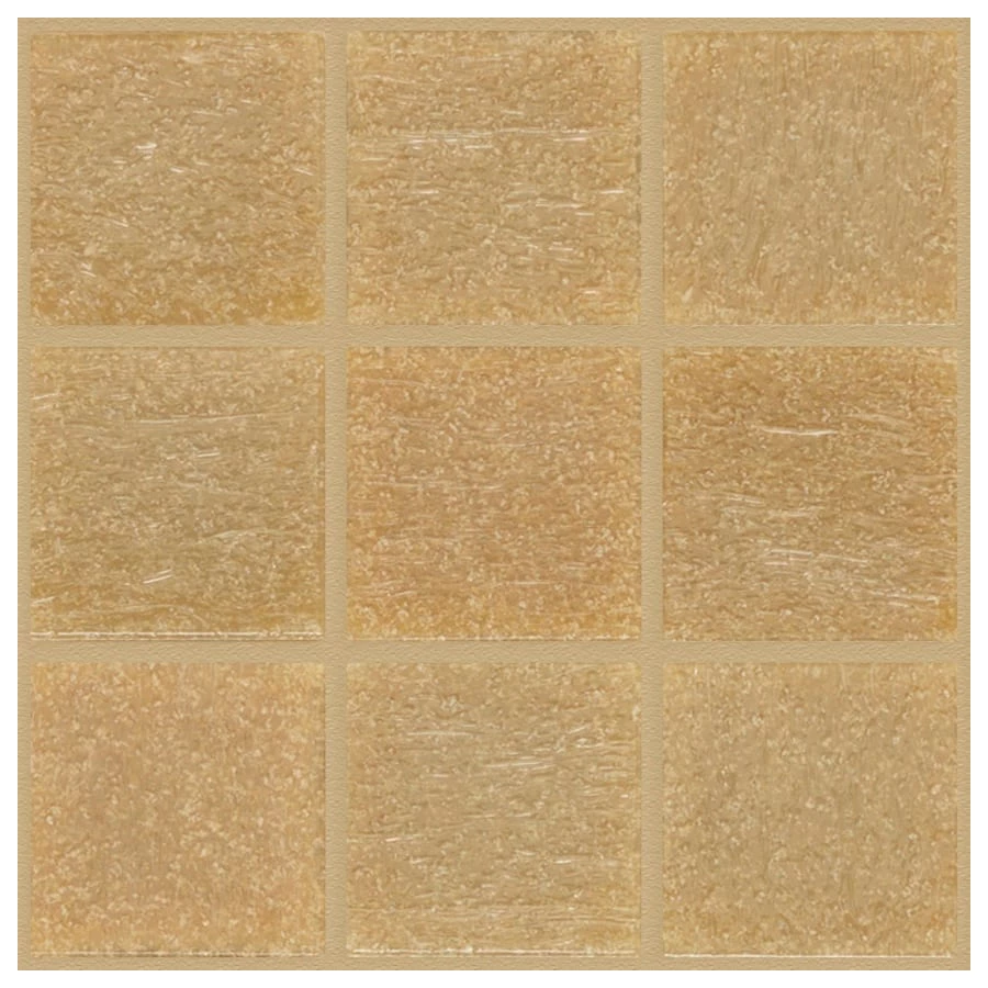 Мозаика стеклянная Trend Vitreo 182 2x2 глянцевая бежевая 182**-kg 31,6х31,6 см