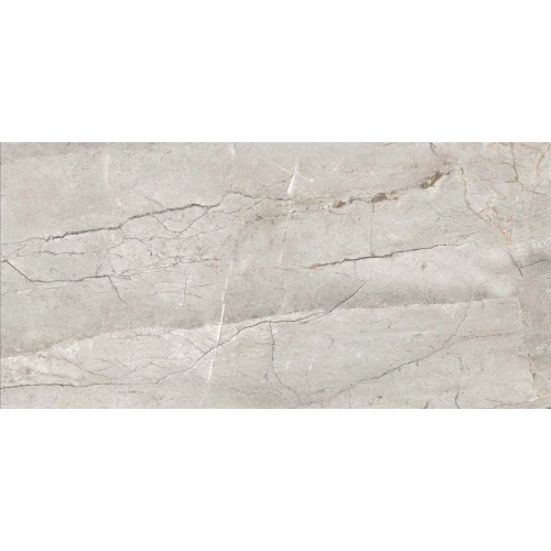 Керамогранит Realistik Craft Afyon Gloss глянцевый серо-коричневый 120х60 см