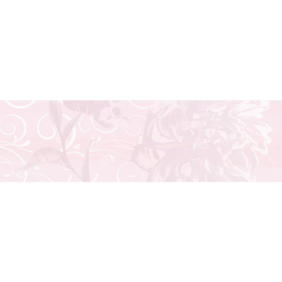 Декор Ibero Dec. Flower Pink B Розовый 29x100
