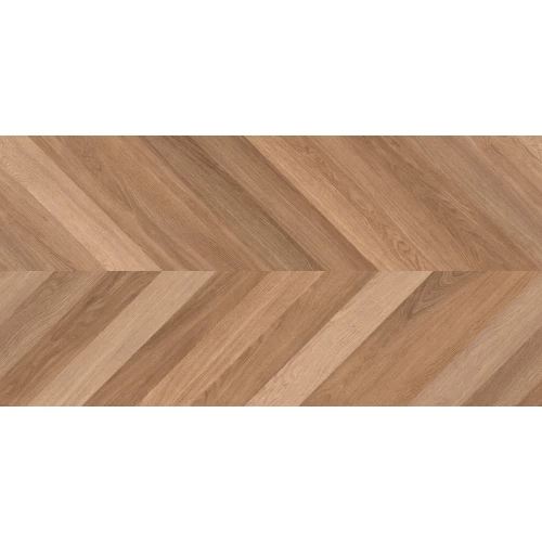 Керамогранит Laparet Wood Canarium Chevron M матовый карвинг тёмно-бежевый 120х60 см
