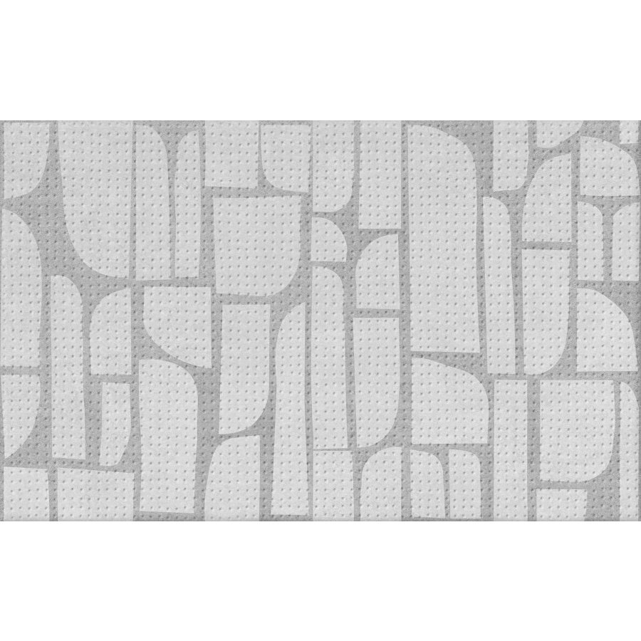 Плитка настенная Шахтинская плитка Форм низ 02 матовая серая 010100001576 40х25 см