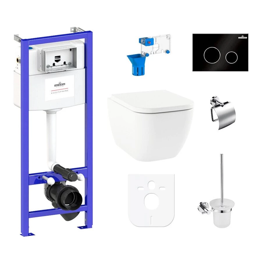 Унитаз Lavinia Boho Relfix One Compacto 97010032 (комплект 9 в 1)