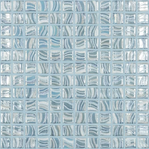 Стеклянная мозаика Vidrepur Glitter Sky 25x25 7801 31,7х31,7 см